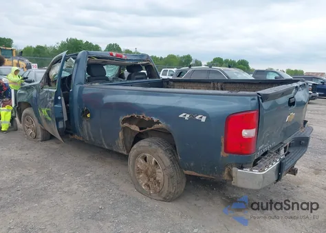 2011 Chevrolet Silverado 1500 Work Truck из США, поврежденный, VIN 1GCNKPE00BZ461618